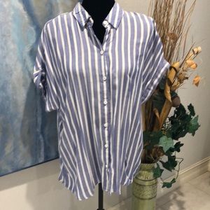 Beach Lunch Lounge Button Down Shirt